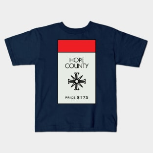 Hope County Property Card Kids T-Shirt